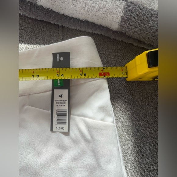 Limited 4P bright white comfortable pants - Picture 4 of 6